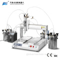 China epoxy resin adhesive glue dynamic mixing dispensing machine with heating and cleaning function Supplier